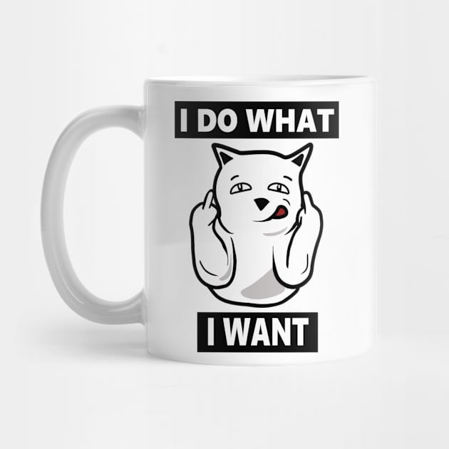 I do What I want Cat, Funny mean cat by dukito